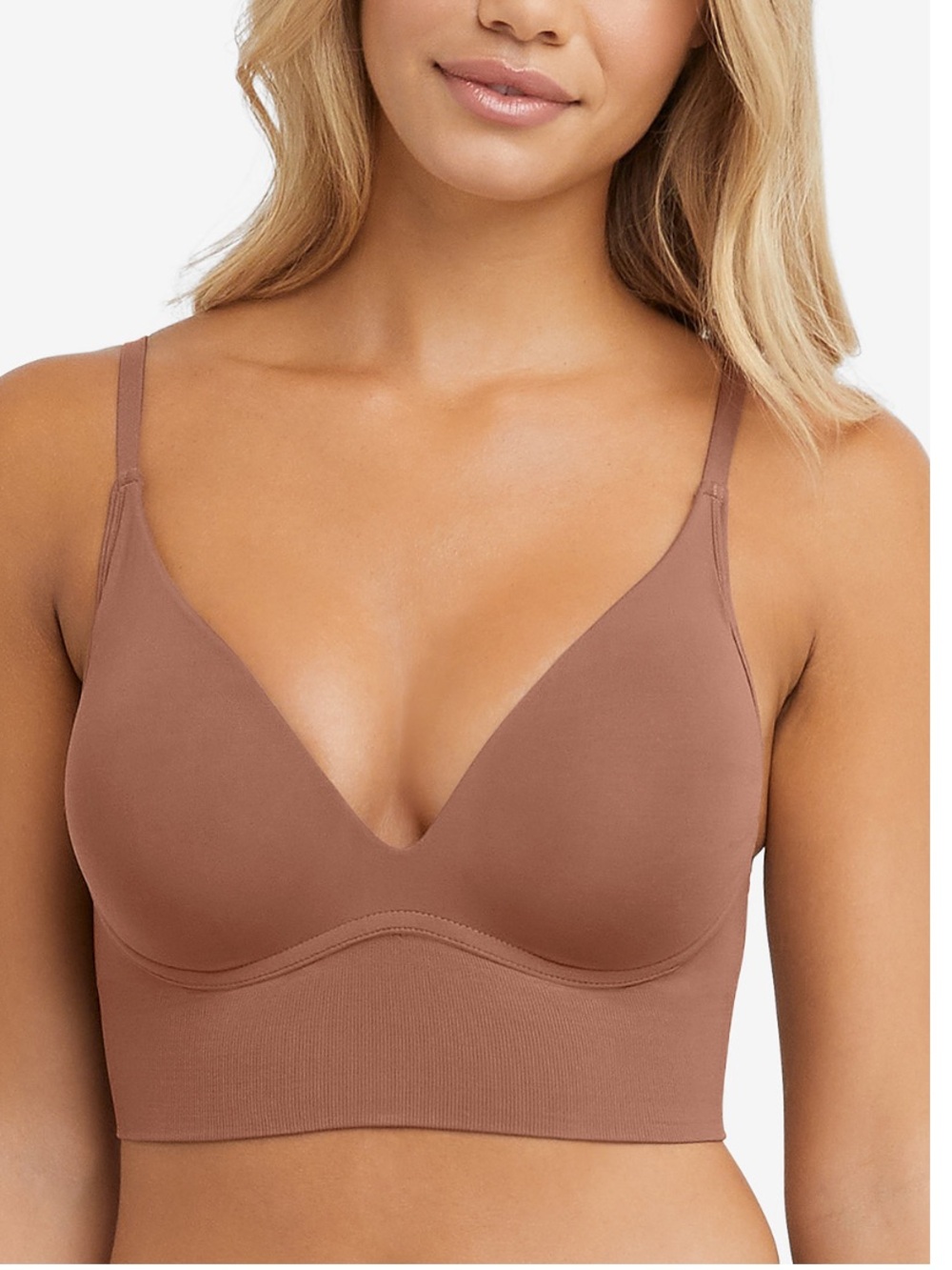 NWT Maidenform Pure Comfort Feel Good Bra Brown Size Medium